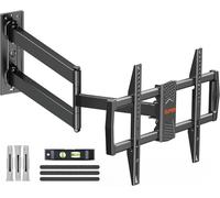 ELIVED EV1036 Support mural pour TV, avec bras articulé, extra long, 813 mm, pour la plupart des téléviseurs de 37 à 75 pouces, jusqu'à 45 kg, inclinable, pivotant et pivotant, VESA 600 x 400 mm