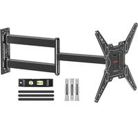 ELIVED Long Extension EV1035 Support mural pour TV avec bras long de 796 mm pour la plupart des téléviseurs de 26 à 65 ", pivotant et inclinable Full Motion, support mural d'angle Max VESA 400 x 400