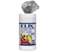 ELIX Chiffons Humides pour le Nettoyage des Graffitis - 30 pièces dans un Distributeur - pour Surfaces Lisses telles que l'Acier et le Plastique - Chiffon Côté Abrasif et Doux - Nettoyeur de Graffitis