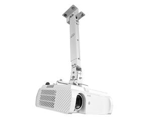 ELIX Support de plafond pour vidéoprojecteur Viewsonic X1-4K, X2-4K, X2-4KE Pro spécifique au modèle prémonté, assure un ajustement précis et un montage facile (pour Viewsonic X1-4K, X2-4K, X2-4KE Pro