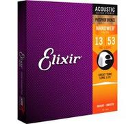 Cordes Elixir® en Phosphore Bronze pour guitare acoustique avec revêtement NANOWEB®, HD Light (.013-.053)