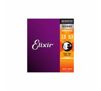 Elixir Acoustique 80/20 Bronze 11182 .013/.053 Jeu De Cordes