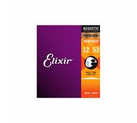 Elixir Strings – Jeu de cordes pour guitare acoustique 16052 phospore bronze 12-53