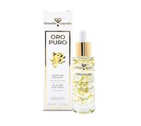 Elixir aux Huiles d'Or 24 Kt - Anti-taches Visage et Corps - 7 Huiles Concentrées - Vitamine E - Soin Anti-Taches, Peau Lumineuse et Homogène, Lissant, pour Tous Types de Peau - Gioiello Liquido 30 ML