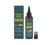 Élixir d'Huile Capillaire au Romarin - Nourriture Douceur pour Cheveux Doux et Brillants & Massage Apaisant du Cuir Chevelu(Green1pc)