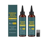 Élixir d'Huile Capillaire au Romarin - Nourriture Douceur pour Cheveux Doux et Brillants & Massage Apaisant du Cuir Chevelu(Green2pcs)