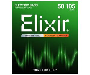 Elixir Elixir 14702 Stainless Steel Med.Bass