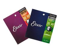 Elixir Elixir Acoustic/E-Guitar Bundle
