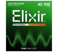 Cordes ELIXIR pour BASSE 45-100 STAINLESS STEEL (Long Scale)