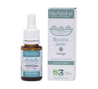 Elixir Floral Fleurs De Bach Mimulus Jaune N°20 Fabriqué En France Bio 15 Ml Herbiolys