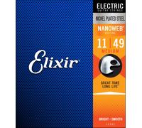 ELIXIR NANOWEB 12102 JEU CORDES GIT. ELECTRIQUE / MEDIUM 11-49
