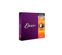 Elixir Strings Cordes 11-52 Nanoweb Phosphore Bronze Custom Light