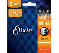 Elixir Nanoweb Super Light 3-Pack