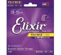 Polyweb 11100 - Jeu de cordes Guitare acoustique 13-56