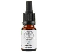 Elixirs & Co - Elixir Unitaire aux Fleurs de Bach - Bruyère N°15 - Les Fleurs de Bach - Remède Naturel - Bien-être - Vegan - Bio - 100% Naturel - Made in France - 10ml