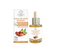 Elixirs & Co - Huile de Soin Dynamisée - Huile Végétale - Le Jojoba - Réhydratant - Peaux Fatiguées - Protection de la Peau - Vegan - Bio - Made in France - 30ml