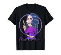Elizabeth Barrett Browning, poète Romantique Victorienne Anglaise T-Shirt