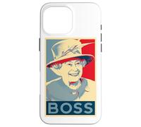 Elizabeth Boss Son Altesse Royale Reine d'Angleterre Coque pour iPhone 16 Pro Max