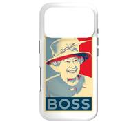 Elizabeth Boss Son Altesse Royale Reine d'Angleterre Coque pour iPhone 17 Pro