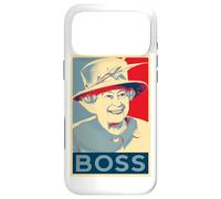 Elizabeth Boss Son Altesse Royale Reine d'Angleterre Coque pour iPhone 17 Pro Max