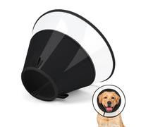 Elizabeth Collier conique pour chien avec rembourrage doux pour arrêter de lécher, collier de récupération après une chirurgie pour chiens de petite, moyenne et grande taille, alternative confortable