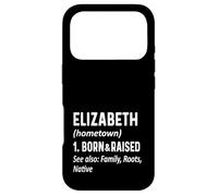 Elizabeth New Jersey - Définition de la Ville Natale - Amour Amusant à la Maison Coque pour iPhone 17 Pro