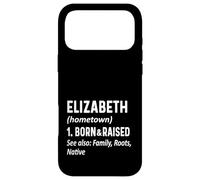 Elizabeth New Jersey - Définition de la Ville Natale - Amour Amusant à la Maison Coque pour iPhone 17 Pro Max