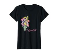 Elizabeth personalized cute for her cottagecore wildflower T-Shirt