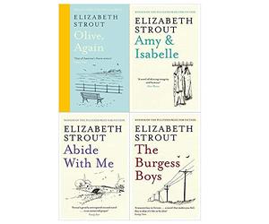 Elizabeth Strout 4 Books Collection Set (Olive, Again, Amy & Isabelle, Abide With Me & The Burgess Boys)