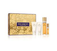 Elizabeth Taylor Coffret White Diamonds Eau de toilette pour Femme, Gel Douche Hydratant Parfumé, Crème Parfumée Corps, Senteur Florale, Spray Vaporisateur, Parfum Femme, A base de Notes Vivifiantes