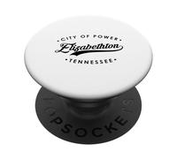 Elizabethton Tennessee TN City of Power pour Homme et Femme PopSockets PopGrip Adhésif