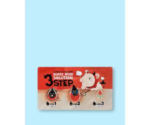 Elizavecca Ensemble de 3 étapes pour éliminer les points noirs Milky Piggy Black Head Solution 3 Step - 3 g, 1 pc, 3 g / 3 pcs