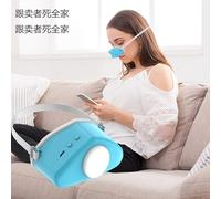 Eljeczt Appareil Anti Ronflement Et Apnée du Sommeil Appareil pour L'Apnée du Sommeil Détection Intelligente du Son Dispositif De Ronflement pour Améliore La Qualité du Sommeil,Blue