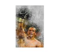 ELKPDOE Juan Manuel Marquez Poster de boxe sur toile Décoration murale pour salon, chambre à coucher, sans cadre 40 x 60 cm