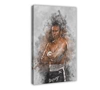 ELKPDOE Juan Manuel Marquez Poster sur toile Motif boxe 60 x 90 cm