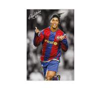 ELKPDOE Poster Ronaldinho sur toile - Décoration murale pour salon, chambre à coucher - Sans cadre - 50 x 75 cm