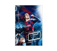 ELKPDOE Poster sur toile Antoine Griezmann - Joueur de football - Décoration pour chambre à coucher, bureau, chambre - Cadeau sans cadre : 30 x 45 cm