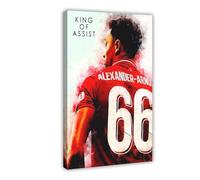 ELKPDOE Trent Alexander Arnold Poster joueur de football sur toile Décoration murale pour salon, chambre à coucher Cadre 30 x 45 cm
