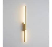 Elksdut Applique murale LED linéaire moderne, applique murale à longue barre, lampe murale de chevet, lumière d’accentuation