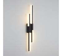 Elksdut Applique murale LED linéaire moderne, applique murale à longue barre, lampe murale de chevet, lumière d’accentuation