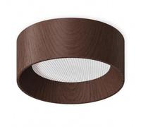 Elksdut Downlight LED à grain de bois de 4 pouces, plafonnier rond à profil bas 10W 4000K