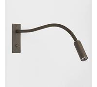 Elksdut Lampe de Lecture de Chevet LED à col de Cygne, Applique câblée encastrée réglable avec Interrupteur, Lampes de tête de lit Flexibles veilleuses pour lit de Chambre à Coucher