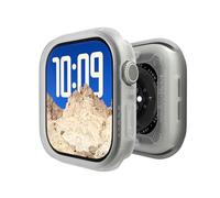 elkson Compatible avec Apple Watch 46 mm, coque Quattro Series pour Apple Watch et iWatch Series 11 10, coque de protection durable de qualité militaire, flexible, résistante aux chocs, translucide