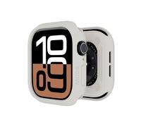 elkson Compatible avec Apple Watch 46 mm, coque robuste série Quattro pour Apple Watch et iWatch Série 11 10, étui de protection durable de qualité militaire, flexible résistant aux chocs, Starlight