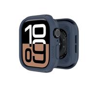 elkson Compatible avec Apple Watch 46 mm, Quattro Series Coque robuste pour Apple Watch et iWatch Series 11 10, coque de protection durable de qualité militaire, flexible, résistant aux chocs, bleu