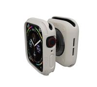 elkson Coque pour Apple Watch 6 SE 5 4 mm iWatch Quattro Series Coque de Protection Compatible avec Apple Watch Durable de qualité Militaire TPU résistant aux Chocs Résistant à la lumière des étoiles