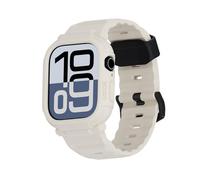 elkson Coque pour Apple Watch Series 11 10 42 mm pour homme, robuste et résistante aux chocs, bracelet tactique Quattro Pro 2.0 Series pour iWatch, coque de protection durable de qualité militaire