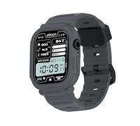 elkson Coque pour Apple Watch Series 9 45 mm SE 44 mm pour homme - Robuste et résistante aux chocs - Bracelet tactique Quattro Pro 2.0 Series iWatch Series 9 - Coque de protection durable de qualité