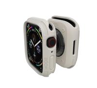 elkson Étui de protection 41/40 mm compatible avec Apple Watch Series 9/8/7/6/5/4, étui robuste Quattro pour iWatch, coque de protection durable de grade militaire, flexible et antichoc, Starlight