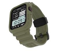 elkson Quattro Pro - Coque Antichoc pour Apple Watch de 45 mm et 44 mm - Bracelets Robustes pour Homme pour Apple Watch SE et iWatch Series 9 8 7 6 5 4, Coques de Protection Sportives Militaires